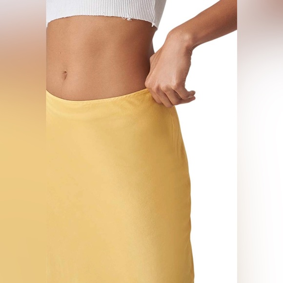 NWT (XS) SINCERELY JULES FOR BANDIER The Laurel Bias Skirt - Picture 8 of 9